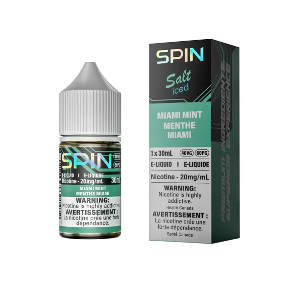 SPIN – MIAMI MINT E-LIQUID SALT