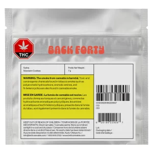 BACK FORTY - MANDARIN COOKIES 7G SATIVA