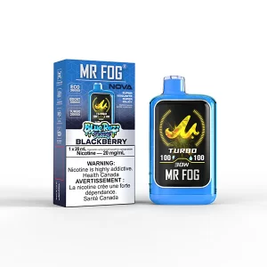 MR FOG – NOVA BLUE RAZZ STEEZY BLACKBERRY DISPOSABLE VAPE