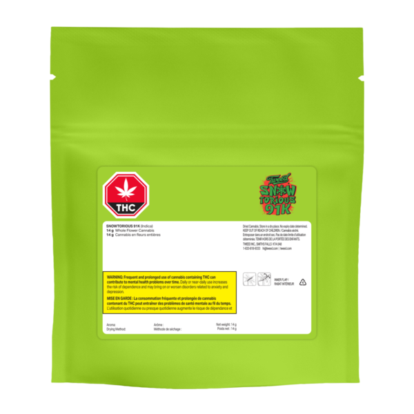 TWEED - SNOWTORIOUS 91K 14G INDICA