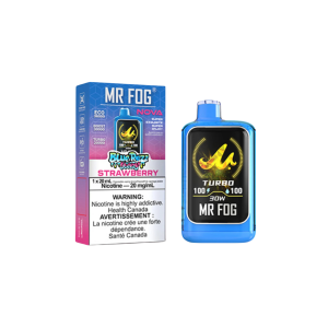 MR FOG – NOVA BLUE RAZZ STEEZY STRAWBERRY DISPOSABLE VAPE
