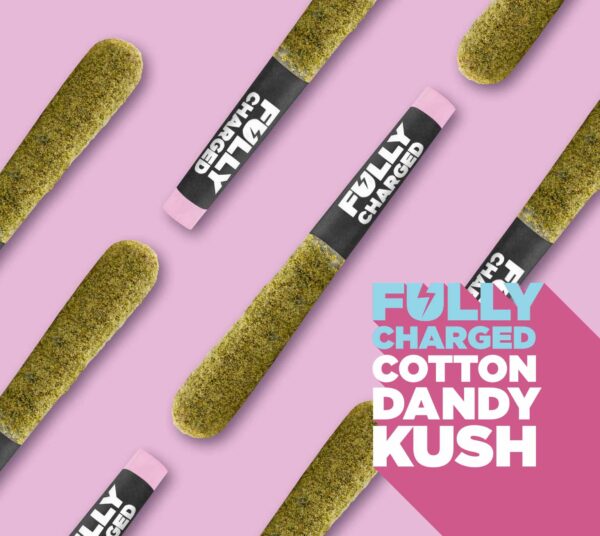 SPINACH – COTTON DANDY KUSH PR5x0.5G KIEF COATED INFUSED HYBRID