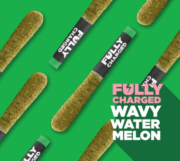 SPINACH - WAVY WATERMELON PR5x0.5G KIEF COATED INFUSED INDICA