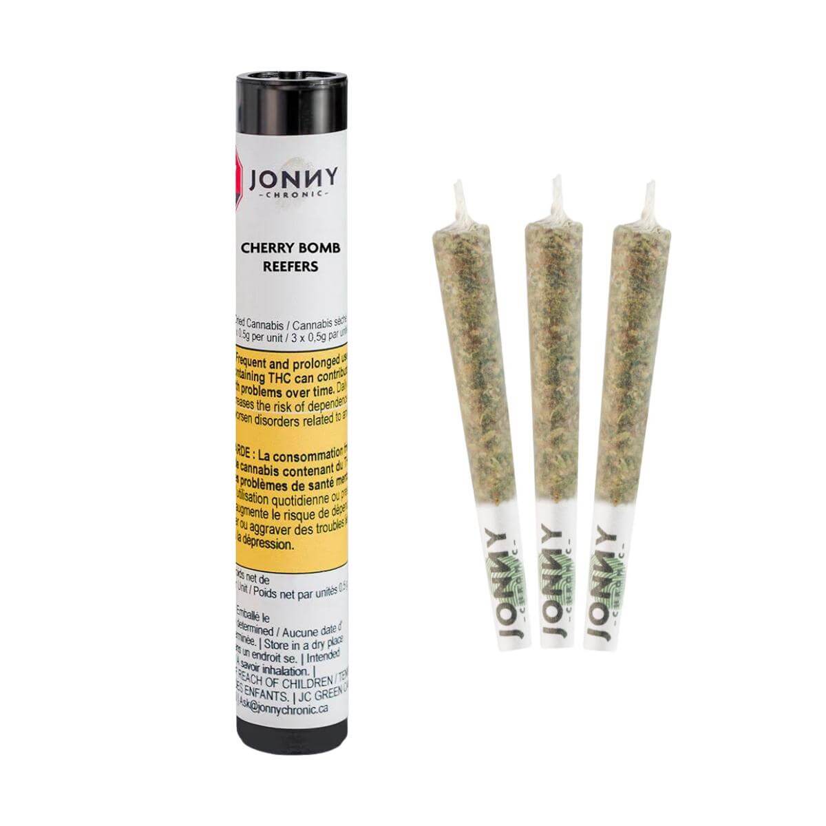 JONNY CHRONIC - CHERRY BOMB REFERS PR3X0.5G SATIVA
