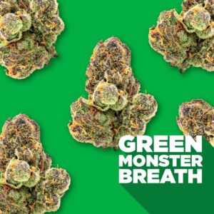 SPINACH - GREEN MONSTER BREATH 3.5G INDICA