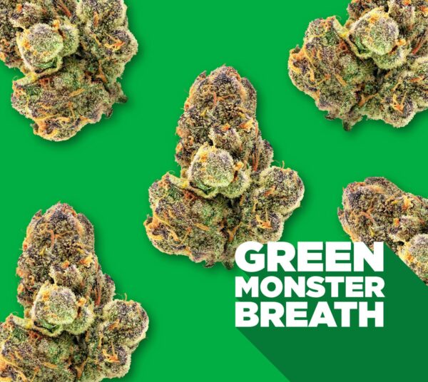 SPINACH - GREEN MONSTER BREATH 3.5G INDICA