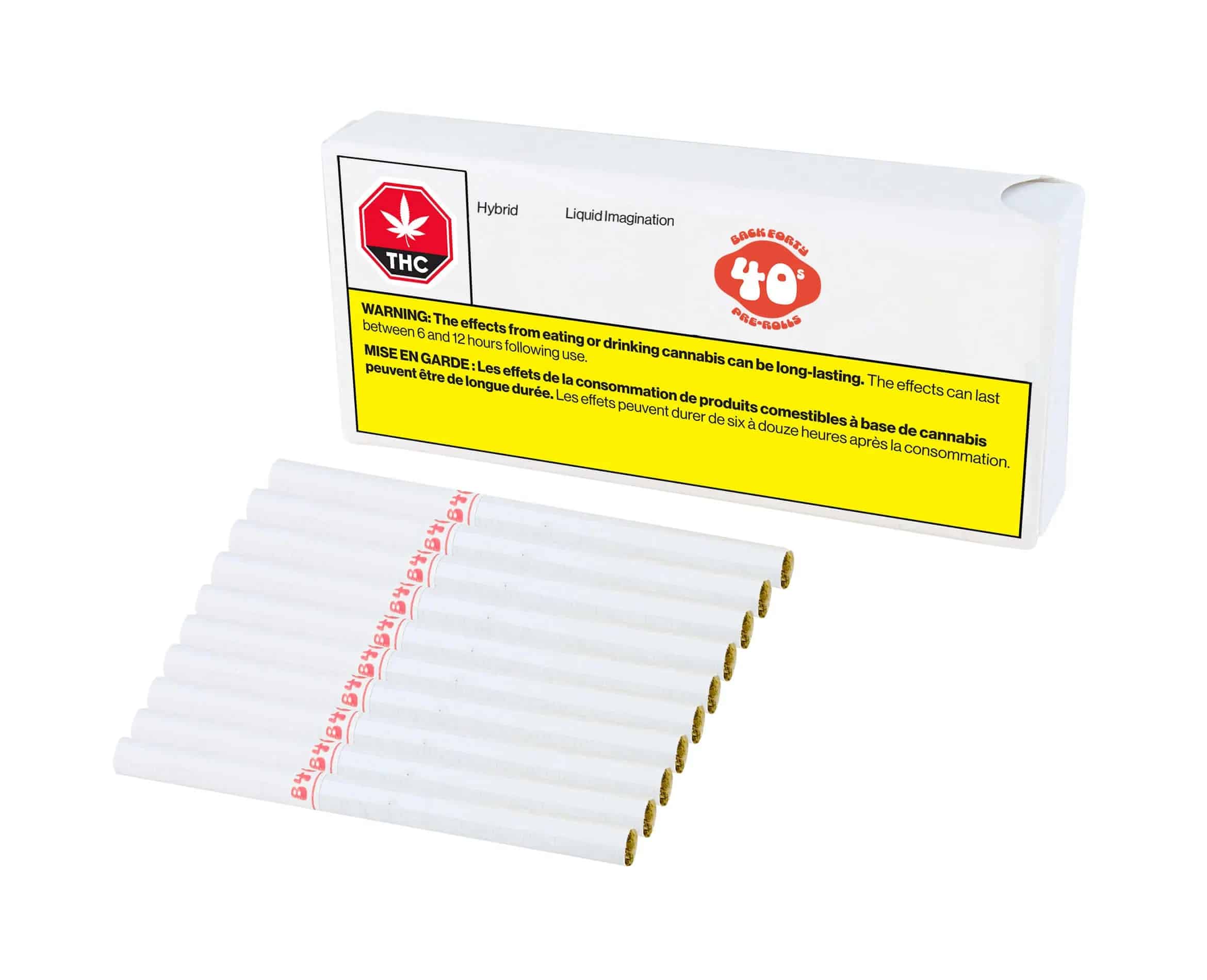 BACK FORTY – LIQUID IMAGINATION PR10X0.35G HYBRID