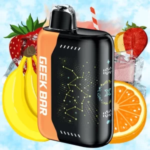 GEEK BAR PLUS X - STRAWNANA ORANGE ICE 25K