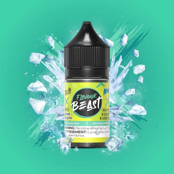 LEVEL X FLAVOUR BEAST - EXTREME MINT ICED E-LIQUID SALTS