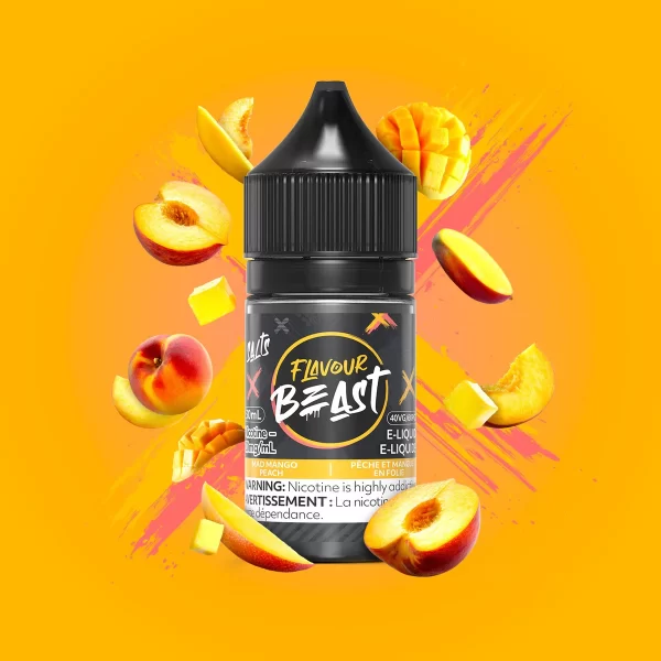 LEVEL X FLAVOUR BEAST – MAD MANGO PEACH E-LIQUID SALTS