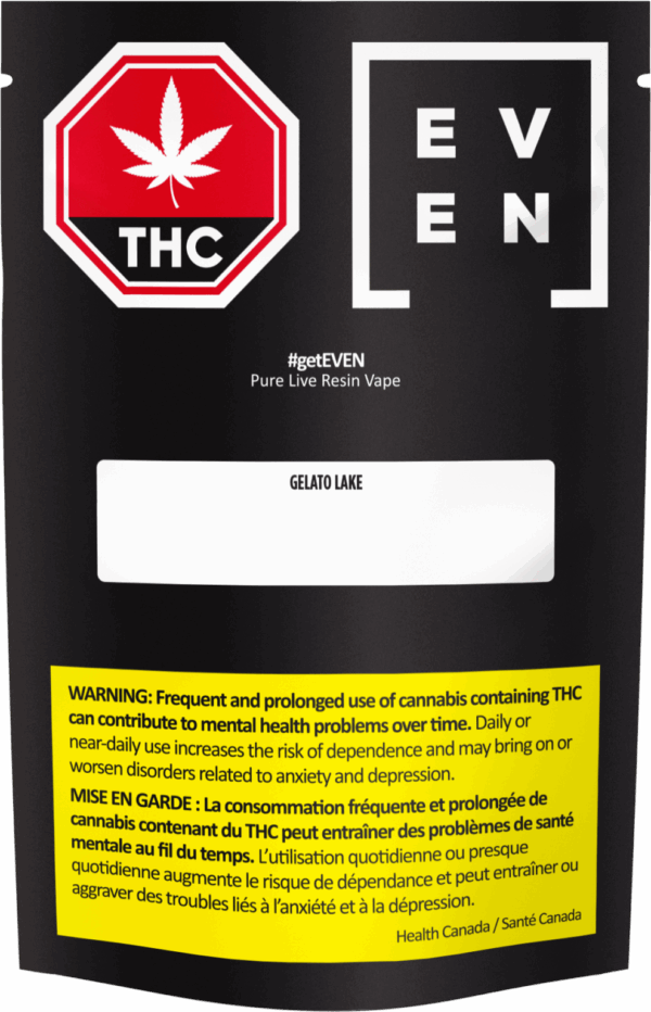 EVEN – LAKE GELATO 510 VAPE CART 1G HYBRID
