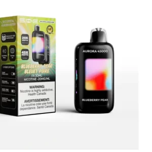 SKE – CRYSTAL AURORA 45000 BLUEBERRY PEAR DISPOSABLE NICOTINE VAPE