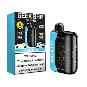 GEEK BAR PLUS X - RAZZ MANGO ICE 25K