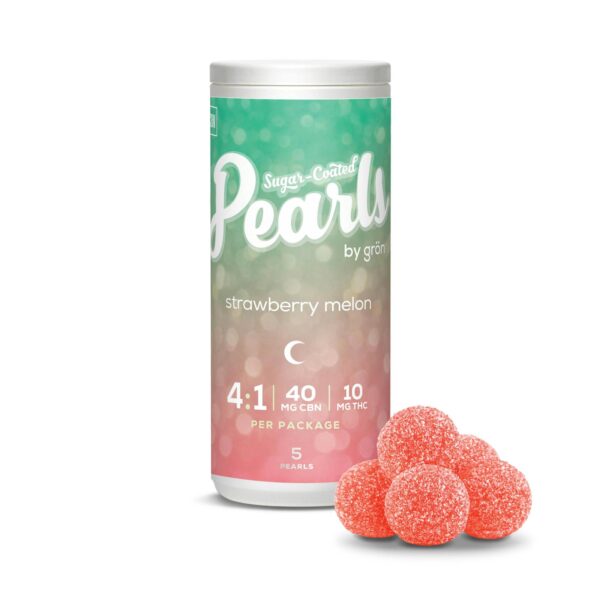 GRON - STRAWBERRY MELON 4:1 CBN/THC PEARLS