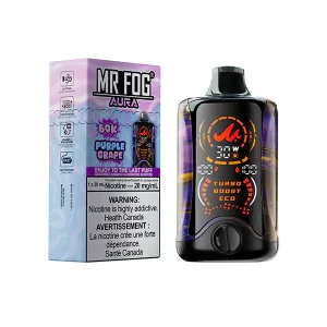 MR FOG AURA 60K – PURPLE GRAPE DISPOABLE VAPE