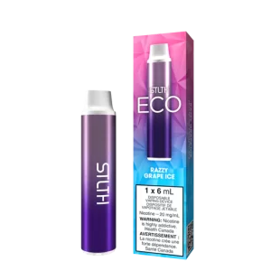 STLTH ECO – RAZZY GRAPE ICE 6ML DISPOSABLE NICOTINE VAPE