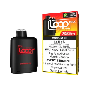 STLTH – LOOP MAX STRAWNANA ICE DISPOSABLE POD