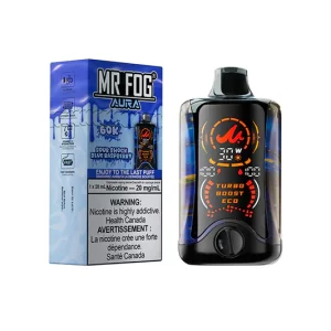 MR FOG AURA 60K – SOUR SHOCK BLUE RASPBERRY DISPOABLE VAPE