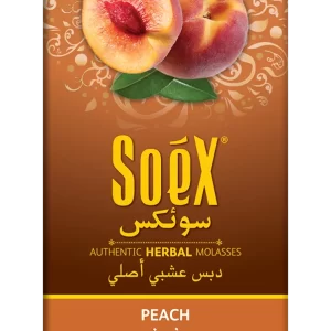 SOEX – PEACH AUTHENTIC HERBAL MOLASSES 250G