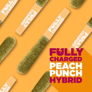 SPINACH – FULLY CHARGED PEACH PUNCH PR5X0.5G DIAMOND INFUSED