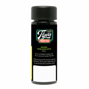 FLYERS – FROSTED SUPER SOUR APPLE PR5X0.5G DIAMOND INFUSED SATIVA