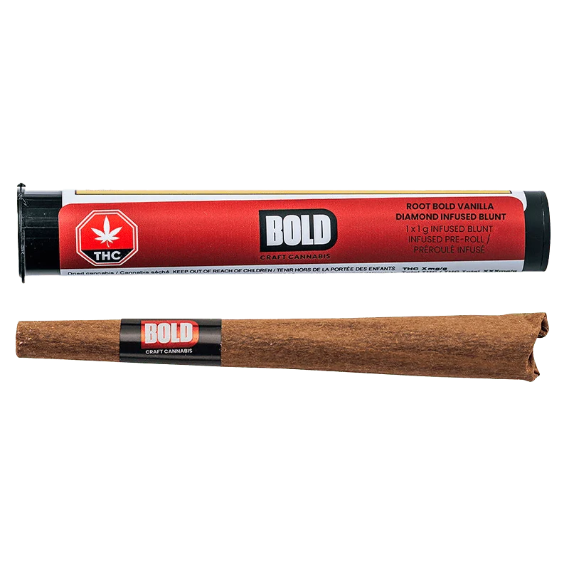 BOLD - ROOT BOLD VANILLA PR1X1G DIAMOND INFUSED BLUNT INDICA
