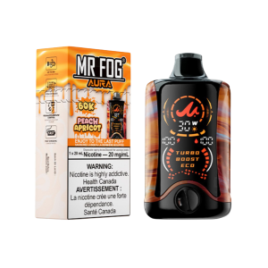MR FOG AURA 60K – PEACH APRICOT DISPOABLE VAPE