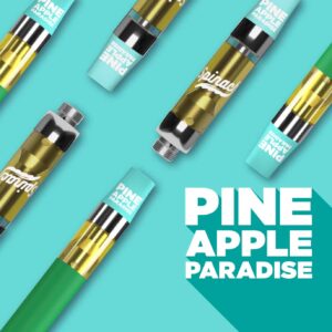 SPINACH - PINEAPPLE PARADISE LIQUID DIAMONDS 510 VAPE CART 1G SATIVA