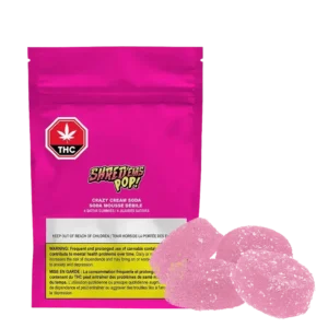 SHRED'EMS POP – Crazy Cream Soda Sativa Gummies (4-Pack)