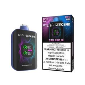 STLTH X GEEK BAR 80K – PEACH BERRY ICE