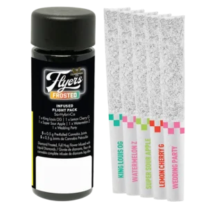 FLYERS – FROSTED FLIGHT PACK PR5X0.5G DIAMOND INFUSED