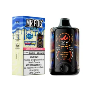 MR FOG AURA 60K – BLUE RASPBERRY CHERRY LEMON DISPOABLE VAPE