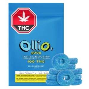 OLLI O’S – SOUR BLUE RASPBERRY 10X10MG MULTIPACK