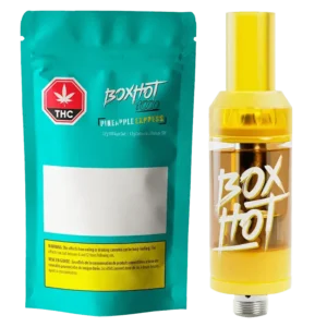 BOXHOT 1000 – PINEAPPLE EXPRESS 510 VAPE CART 1.2G SATIVA