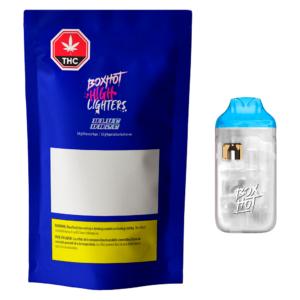 BOXHOT HIGHLIGHTERS - BLUE DAZE THC DISPOSABLE VAPE 1G SATIVA