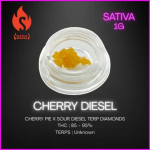 SIZZLE - SATIVA TERP DIAMONDS CHERRY DIESEL