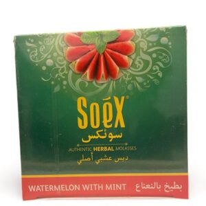 SOEX – WATERMELON WITH MINT AUTHENTIC HERBAL MOLASSES 250G