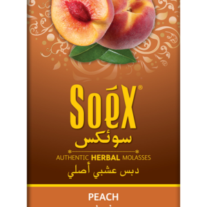 SOEX – PEACH AUTHENTIC HERBAL MOLASSES 50G