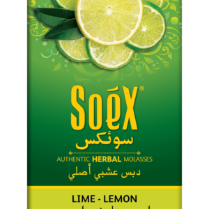 SOEX – LIME-LEMON AUTHENTIC HERBAL MOLASSES 50G