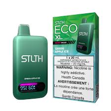 STLTH ECO XL – GREEN APPLE ICE DISPOSABLE NICOTINE VAPE
