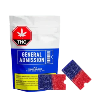 GENERAL ADMISSION - TIGER BLOOD THC GUMMY 2X8G INDICA