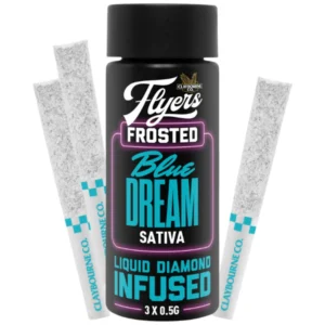 FLYERS – FROSTED INFUSED BLUE DREAM PR3X0.5G