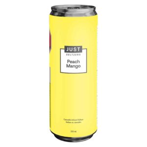 JUST SELTZERS - PEACH MANGO 355ML