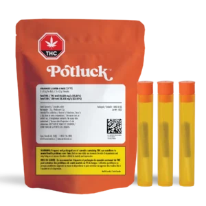 POTLUCK	- ORANGE LAYER CAKE PR3X0.5G SATIVA