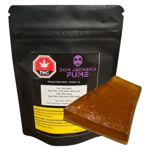 DOM JACKSON - MAX EXHAUST HAZE SHATTER 1G SATIVA