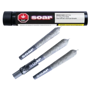 SOAR - BRAIN CAKE PR3X0.5G SATIVA
