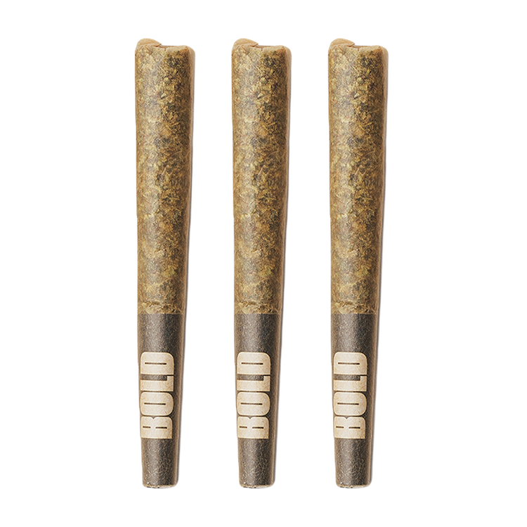 BOLD - JUICY PINEAPPLES DIAMOND INFUSED PR3X0.5G HYBRID