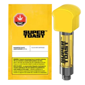 SUPER TOAST - PASSIONFRUIT SALUTE LIQ DMNDS VAPE CART 1G SATIVA