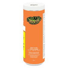 ATOMIC SOURS - FOGGY PEACHES 355ML