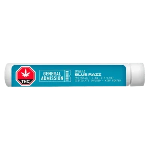 GENERAL ADMISSION - BLUE RAZZ DMNDS INFUSED PR3X0.5G SATIVA